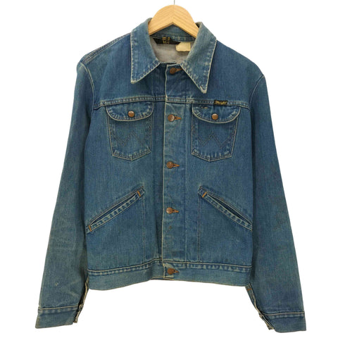 ラングラー Wrangler 80s USA製 三角タグ デニム ジャケット トラッカー メンズ US:40