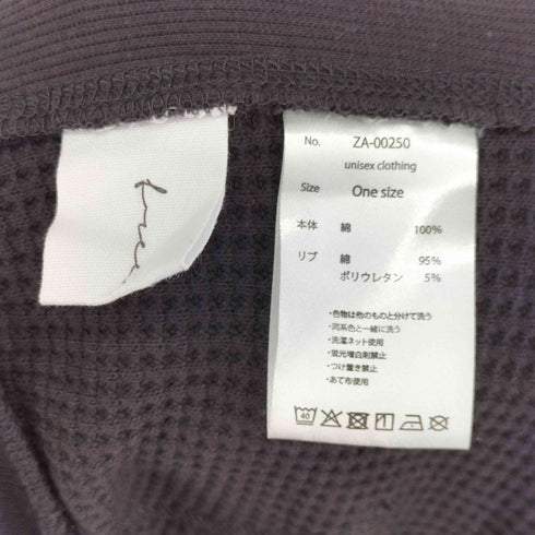 アンティカ antiqua オニワッフル フーディー レディース ONE SIZE