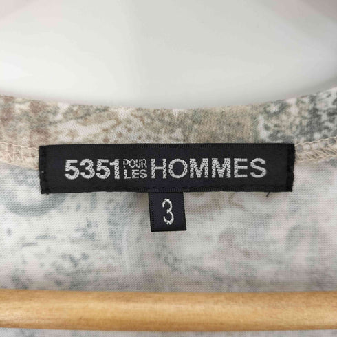 ゴーサンゴーイチプールオム 5351 POUR LES HOMMES ペイズリー タンクトップ メンズ JPN:3