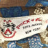 PECK&PECK 50S フラワープリント 総柄 プリーツスカート レディース