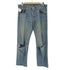 リーバイス Levis 90s MADE IN USA 501 ストレートダメージデニムパンツ ボタン裏552刻印 メンズ W34L36