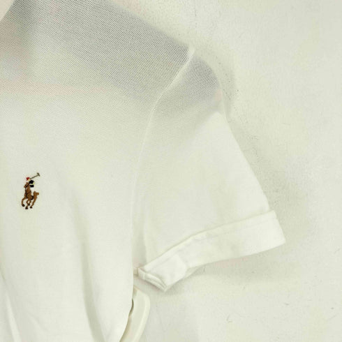 ラルフローレン RALPH LAUREN スモールポニー刺繍 S/S ポロシャツ レディース import:L