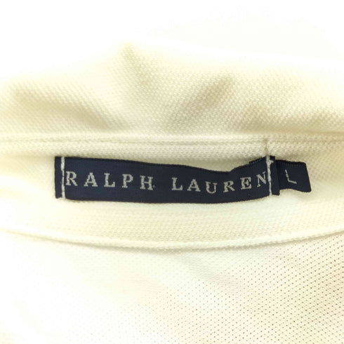 ラルフローレン RALPH LAUREN スモールポニー刺繍 S/S ポロシャツ レディース import:L