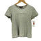 バーバリーロンドン BURBERRY LONDON ホースマークロゴ フォント 襟ノバチェック S/S Tシャツ ピチT Y2K レディース 1