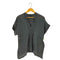 イザベルマランエトワール ISABEL MARANT ETOILE N°1501 スリットネック ギャザー チェック 半袖 ブラウス レディース JPN:2