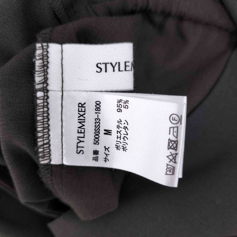 スタイルミキサー STYLEMIXER パネルスリーブオールインワン レディース import:M