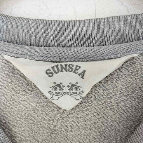 サンシー SUNSEA 14SS サイドジップ クルーネックスウェット メンズ JPN:L