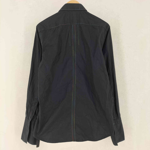 ケンゾーオム KENZO HOMME ステッチデザイン 比翼ボタン レギュラーカラーL/S シャツ メンズ 40