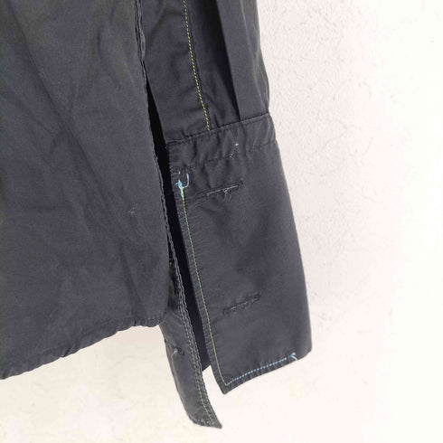ケンゾーオム KENZO HOMME ステッチデザイン 比翼ボタン レギュラーカラーL/S シャツ メンズ 40