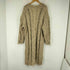 ザラ ZARA CAMEL V-NECK CABLE KNIT COAT LONG CARDIGAN レディース JPN:L