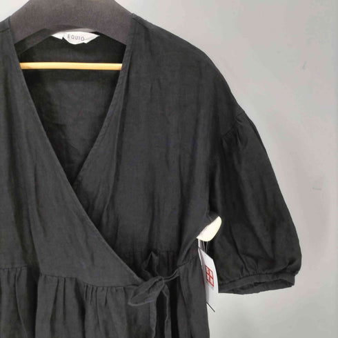 LEQUIO リネンS/Sワンピース レディース