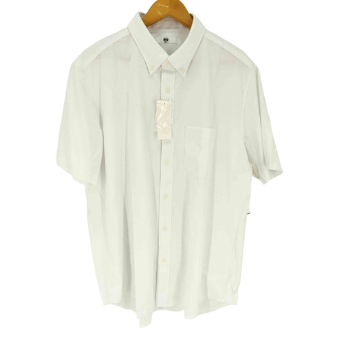 ユニクロ UNIQLO ドライイージーケアコンフォートシャツ(ボタンダウンカラー・半袖) メンズ JPN:XXL