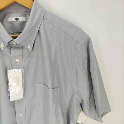 ユニクロ UNIQLO ドライイージーケアコンフォートシャツ(ボタンダウンカラー・半袖) メンズ import:XXL