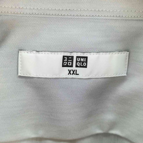 ユニクロ UNIQLO ドライイージーケアコンフォートシャツ(ボタンダウンカラー・半袖) メンズ import:XXL