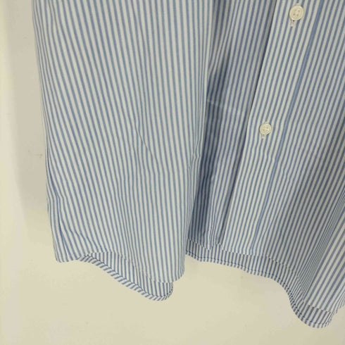 ユニクロ UNIQLO ドライイージーケアコンフォートストライプシャツ(半袖・ボタンダウンカラー) メンズ JPN:XXL