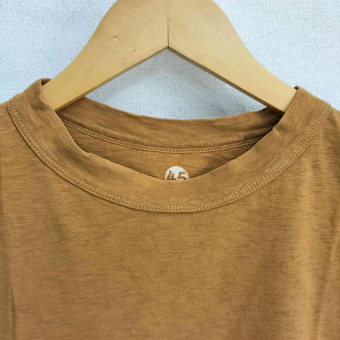 フォーティーファイブアールピーエム 45rpm & コットン100 S/S Tシャツ レディース JPN:2