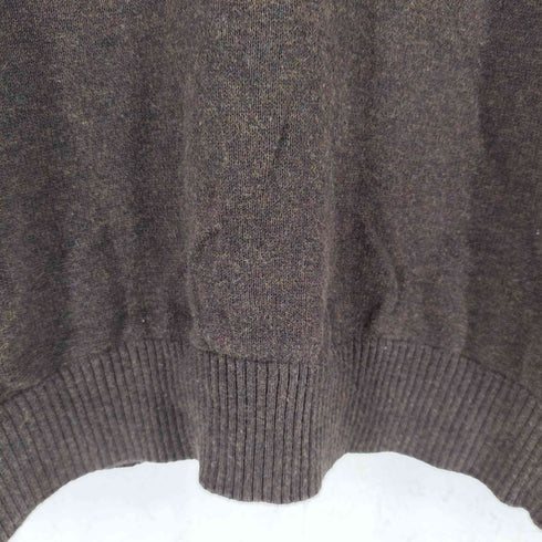 トミーヒルフィガー TOMMY HILFIGER 00s Vネックコットンニット メンズ import:XXL
