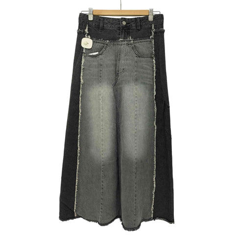 ジーナシス JEANASIS デニムスカート リメイクデニムロングスカート レディース JPN:M
