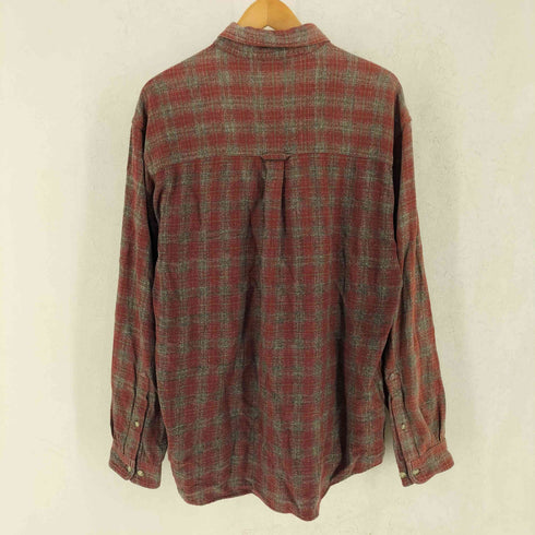 コロンビア Columbia 90-00s コットン L/S チェックネルシャツ メンズ import:M