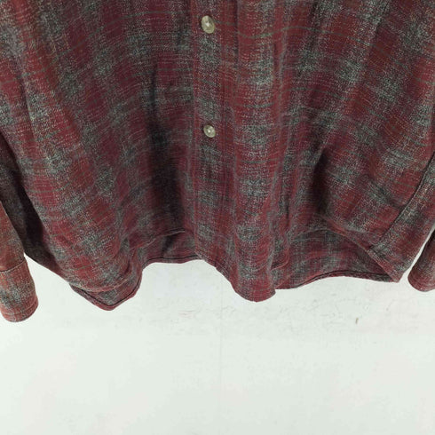 コロンビア Columbia 90-00s コットン L/S チェックネルシャツ メンズ import:M