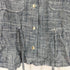 ザラ ZARA レーヨン リネン サファリシャツ レディース import:S