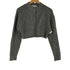 ザラ ZARA クロップド ニットカーディガン レディース import:S