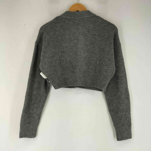 ザラ ZARA クロップド ニットカーディガン レディース import:S