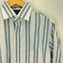 ポロバイラルフローレン Polo by RALPH LAUREN 90s REGENT CUSTOM FIT ポニー無し マルチストライプ L/S シャツ メンズ LL