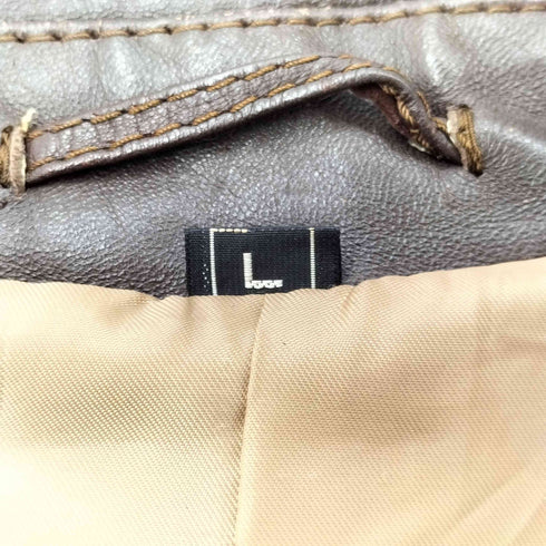 JUBIAN レザー ハーフコート メンズ JPN:L