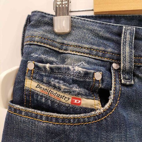 ディーゼルインダストリー Diesel Industry ZATINY ボタンフライ フレア デニム パンツ メンズ W29 L30