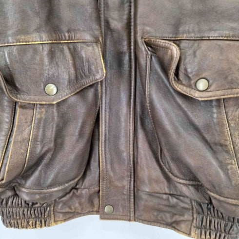 FLIGHT JACKET Type A-2 フライト レザージャケット メンズ JPN:L