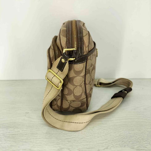 コーチ COACH ヘリテージ ストライプ シグネチャー クロスボディ ショルダーバッグ メンズ