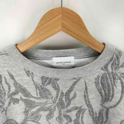 ユナイテッドアローズ UNITED ARROWS フラワージャカードスウェットプルオーバー レディース