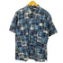 ラルフローレン RALPH LAUREN 90S BOB CAMP パッチワーク S/S オープンカラー ボタンダウン シャツ メンズ import:L