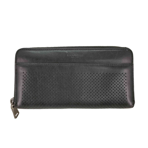 コーチ COACH ラウンドジップ レザー 長財布 メンズ
