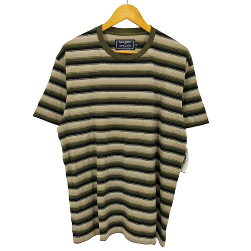 ポロスポーツラルフローレン POLO SPORT RALPH LAUREN 90-00S シャドー ボーダー S/S クルーネック Tシャツ メンズ import:XL