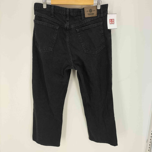 ラングラー Wrangler premiam quality RELAXED FIT 5ポケット ジップフライ ブラック デニム パンツ メンズ 36×30