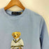ポロラルフローレン POLO RALPH LAUREN 現行タグ Polo Bear Fleece Sweatshirt ポロベアプリント 裏起毛 スウェット レディース import:XS