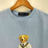 ポロラルフローレン POLO RALPH LAUREN 現行タグ Polo Bear Fleece Sweatshirt ポロベアプリント 裏起毛 スウェット レディース import:XS