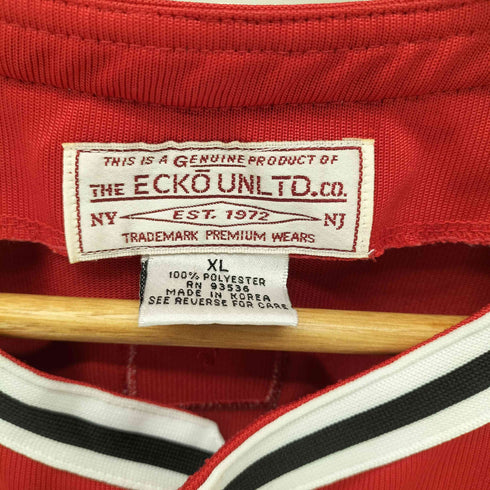 エコーアンリミテッド ECKO UNLTD 00S ロゴ ナンバリング 刺繍 ノースリーブ ベースボール シャツ B系 メンズ import:XL