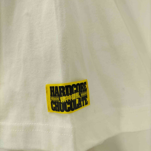 ハードコアチョコレート HARDCORE CHOCOLATE コラボ ホラー 漫画 イラスト 両面 プリント Tシャツ メンズ JPN:XL