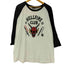 ストレンジャーシングス Stranger Things HELLFIRE CLUB ラグラン プリント 七分袖 Tシャツ カットソー メンズ import:XXL