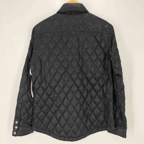 バーバリーブラックレーベル BURBERRY BLACK LABEL 裏地ノバチェック キルティング ダウンジャケット レディース import:M