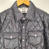 バーバリーブラックレーベル BURBERRY BLACK LABEL 裏地ノバチェック キルティング ダウンジャケット レディース import:M