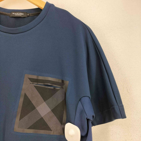 ブラックレーベルクレストブリッジ BLACK LABEL CRESTBRIDGE チェック柄胸ポケット S/S Tシャツ メンズ import:M