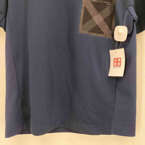 ブラックレーベルクレストブリッジ BLACK LABEL CRESTBRIDGE チェック柄胸ポケット S/S Tシャツ メンズ import:M