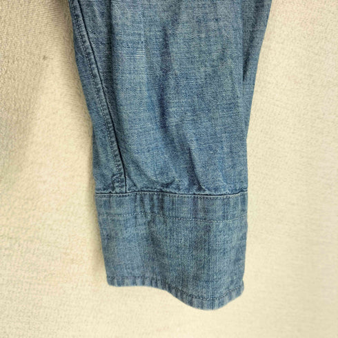 メーカーズシャツカマクラ Makers Shirt 鎌倉 kaihara denim シャンブレー L/S BD シャツ メンズ JPN:L
