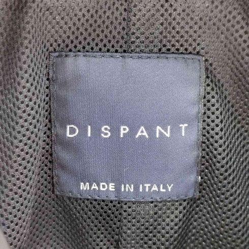 DISPANT 裏地メッシュ ナイロン サファリジャケット メンズ