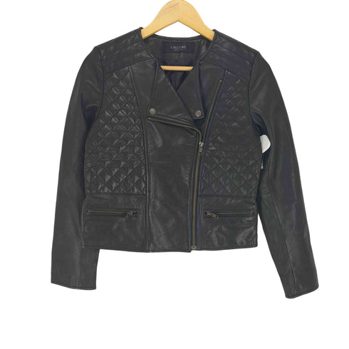 L'ALLURE ホースレザー horse leather 馬革 ライダースジャケット レディース JPN:38