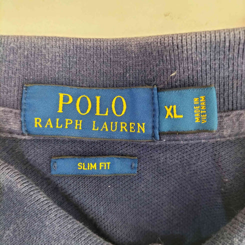 ポロラルフローレン POLO RALPH LAUREN SLIM FIT ポニー刺繍 S/S ポロシャツ メンズ XL